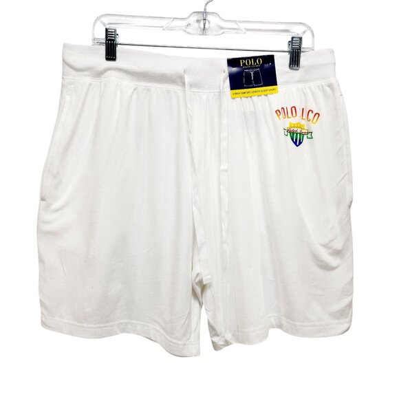 Ralph Lauren Polo Sleep/Lounge Shorts Men Size L Drawstring 6” Comfort Length - Picture 1 of 10